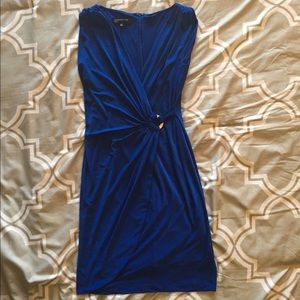 Blue cocktail dress